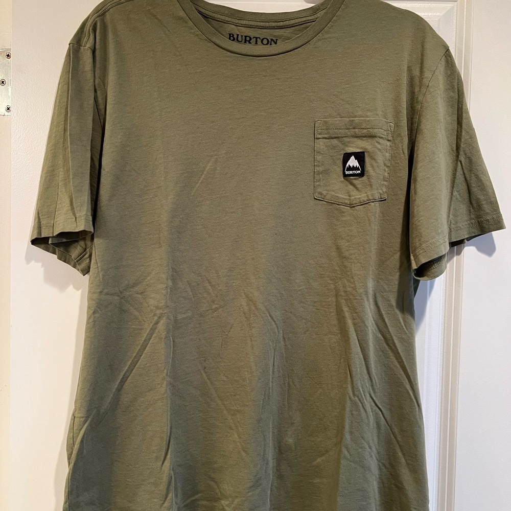 Forest green Burton shortsleeve tee